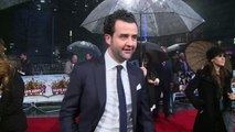 Danny Mays jokes about co-stars ages at Dad's Army premiere