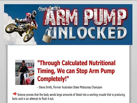 Arm Pump Unlocked - Motocross Arm Pump Solution! For Dirt Bike Riders