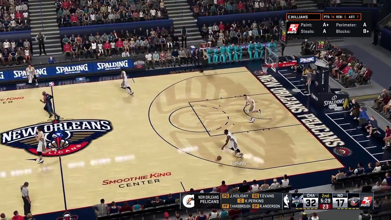 NBA 2K16 action