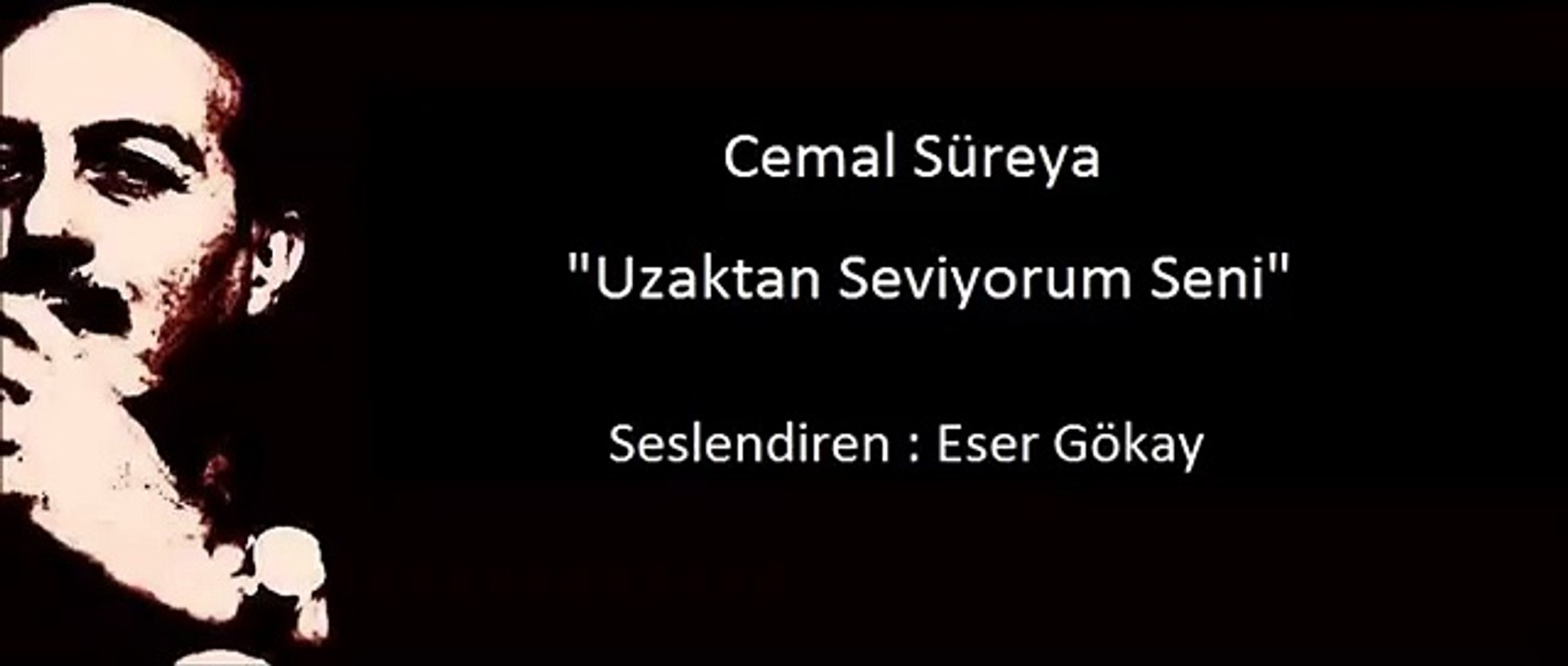 Cemal Süreya- Uzaktan Seviyorum Seni