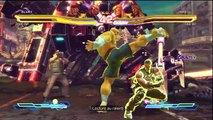 Street Fighter x Tekken ~ Raven/Rolento {Prophecie} vs Sagat/Paul {Source34}