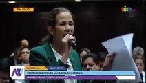 Intervención de la Diputada Manuela Bolivar