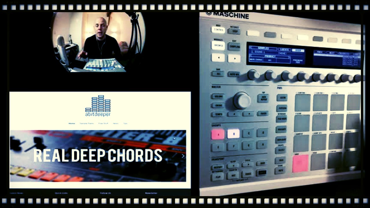 Deep Chords from abitdeeper - The Review - using Maschine