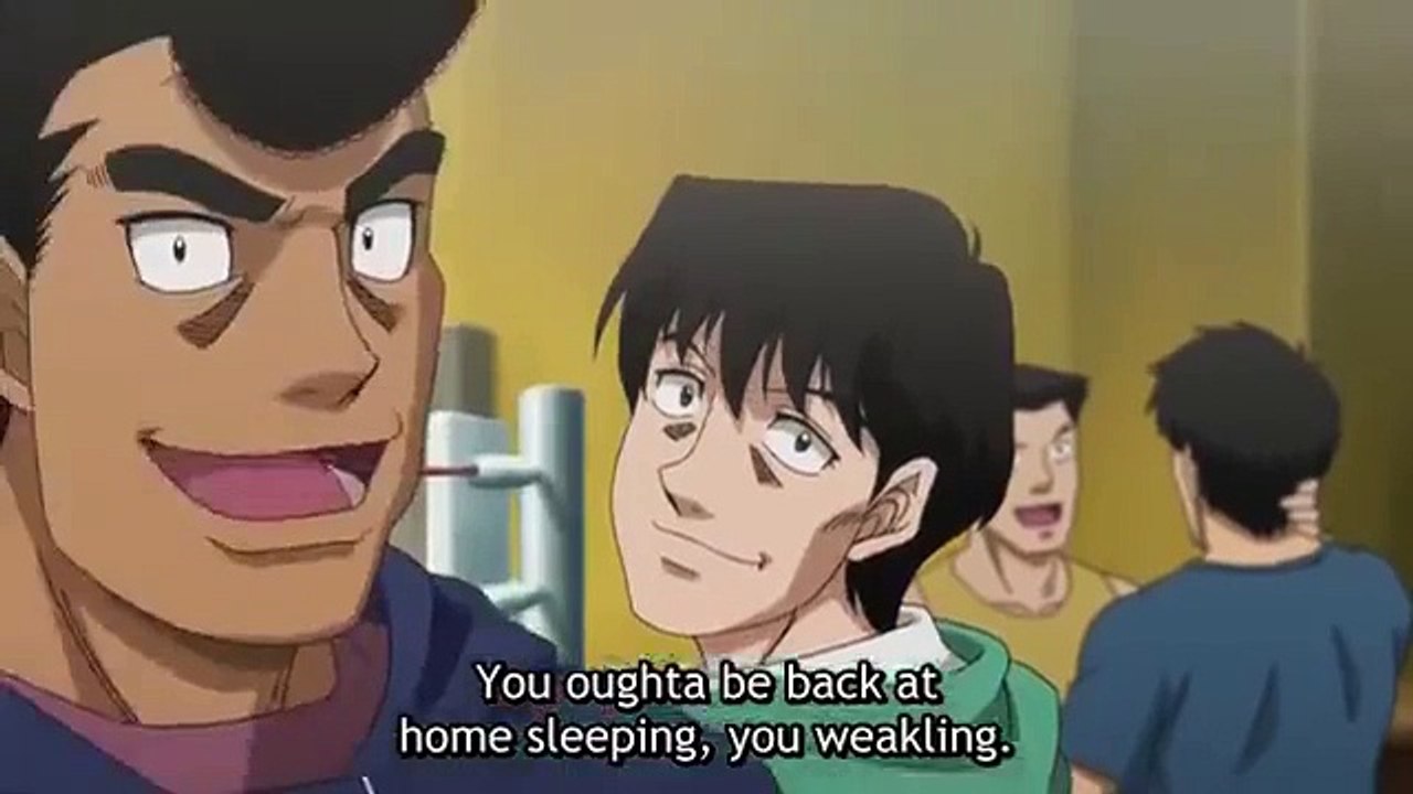 Hajime No Ippo- Rising Funny Moment Aoki