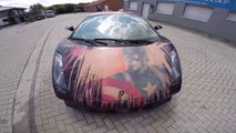 Amazing Color Changing Paint Art on Cars