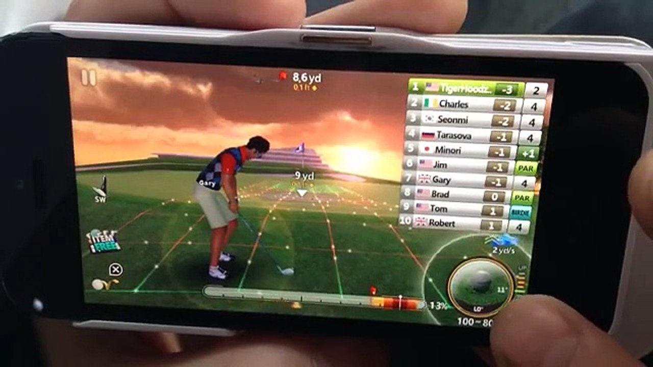 Golf star tutorial white