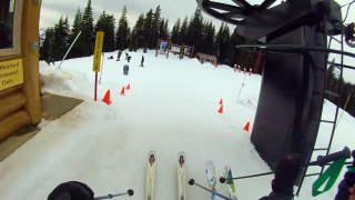 Spring Skiing Go Pro