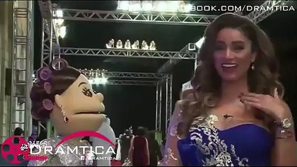 مذيعة مصرية بتسألها .. كم مقاس صدرك ابلة فاهيتا والاعلامية بترد !