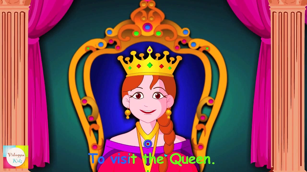 Pussycat Pussycat Where Have You Been Nursery Rhyme - Cartoon Animation Songs For Children