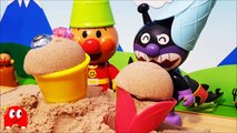 アンパンマン おもちゃ アニメ ❤ 砂遊び アイスクリーム animekids ��