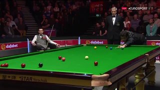 Ronnie O'Sullivan Clearance v Mark Selby QF Masters 2016 - Dailymotion/snookerworld
