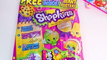 Shopkins Official MAGAZINE # 3 Season 2 with Free Surprise Mystery Blind Bag Unboxing Vide