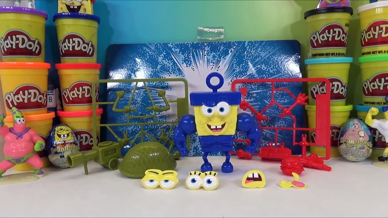 SPONGEBOB SQUAREPANTS SPONGE OUT OF WATER MOVIE TOY POP A PART ACTION FIGURE PLAYSET