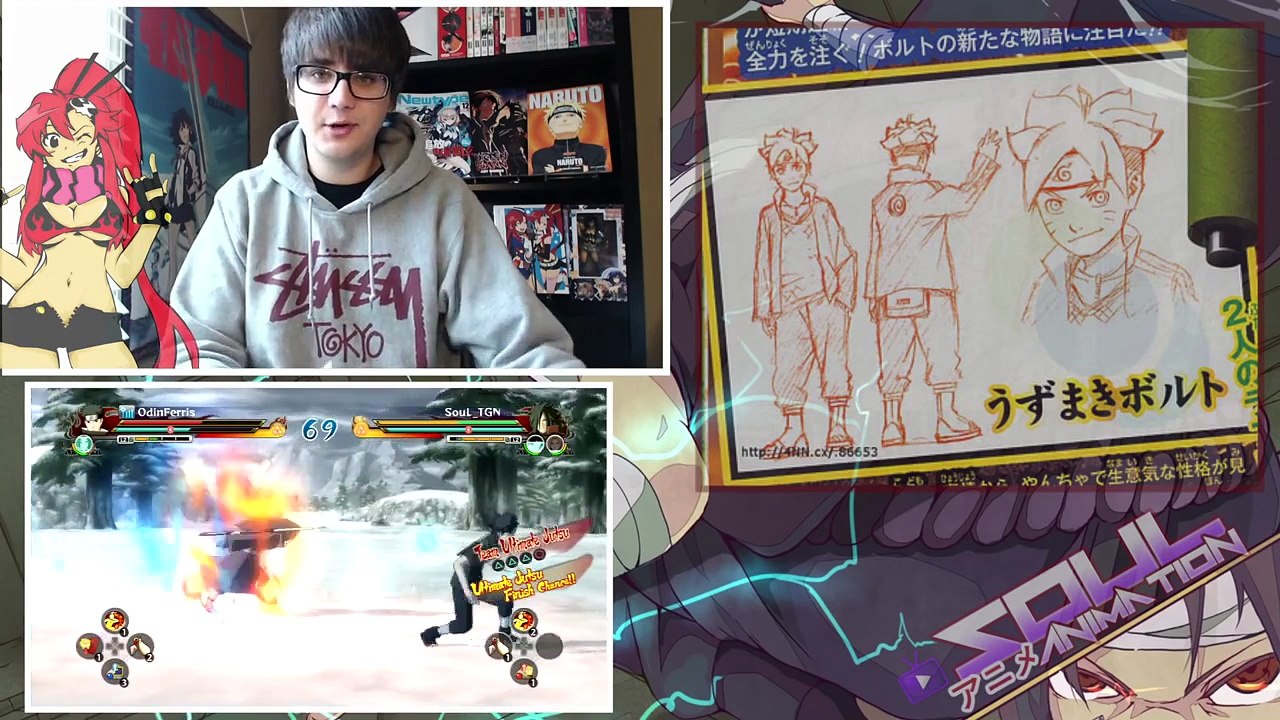 Naruto Gaiden : PART 3 2015 NEW SERIES Sasuke x Sarada Uchiha - Boruto The Movie