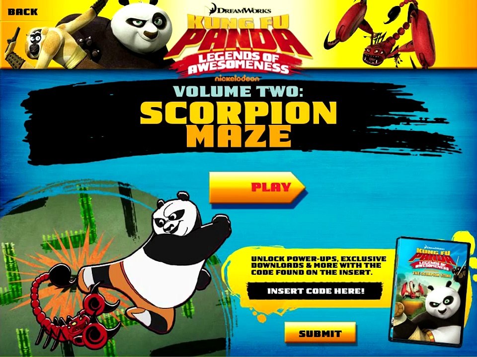 Kung Fu Panda 3 - Kung Fu Panda Legends of Awesomeness Full Episode Game