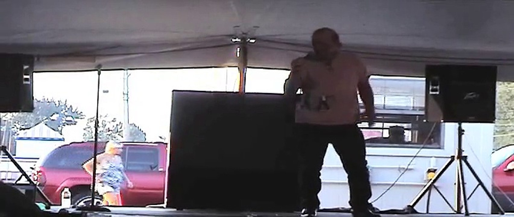 Open mic performance of 'True Love Travels On A Gravel Road' Elvis Week 2006