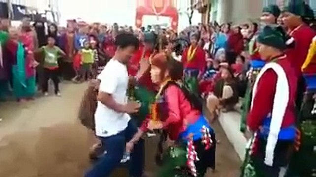 Nepali hot and sexy girl dancing at panche baja