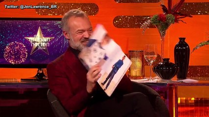 Jennifer Lawrence e Eddie Redmayne sobre trabalho como modelo - The Graham Norton Show (le