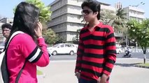 Girl Asking To Kiss Strangers In INDIA - What Happens Next Was Just unbelievable