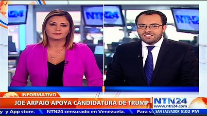 Polémico alguacil de EE.UU. ofrece su respaldo a candidatura de Donald Trump