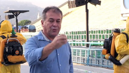 Rio sends Zika fumigators into carnival stadium