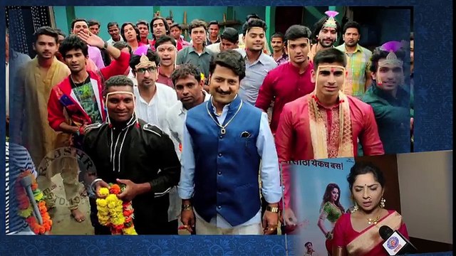 Beautiful Sonalee Kulkarni at Poshter Girl Trailer Launch _ Interview _ Marathi Movie