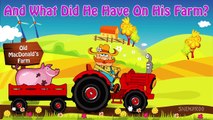 Old Macdonald Had a Farm - Sing Along English Rhymes - Nursery Rhymes With Karaoke