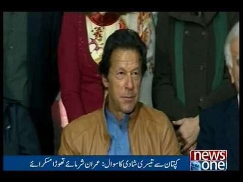 Imran Khan hints of third marriage when questioned on ring