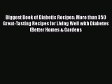 Biggest Book of Diabetic Recipes: More than 350 Great-Tasting Recipes for Living Well with