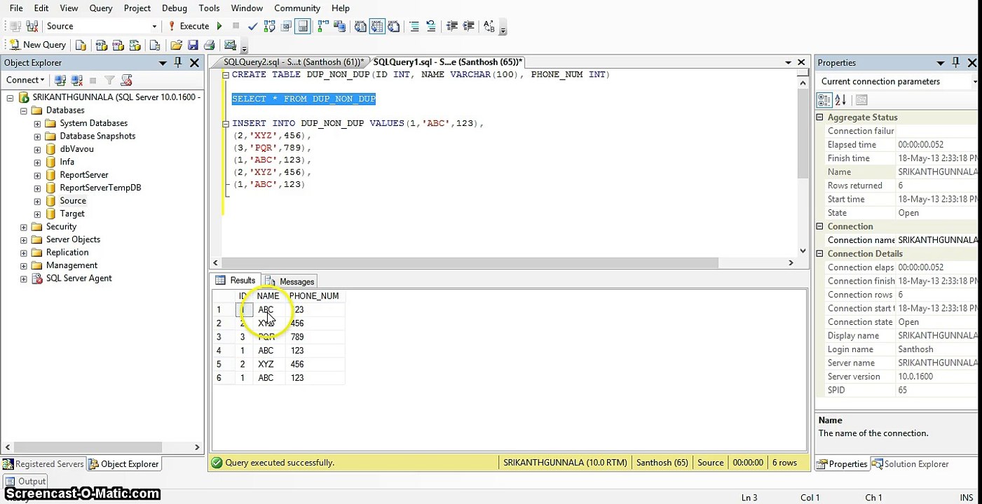 Separating duplicate and non duplicate rows