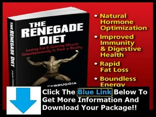 The Renegade Diet Book + Renegade Diet Book Review