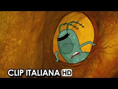 Spongebob: Fuori dall'acqua Clip Italiana 'Dentro il cervello di SpongeBob' (2015) Movie HD