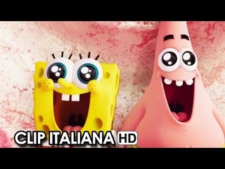 Spongebob: Fuori dall'acqua Clip Ufficiale Italiana 'Zucchero filato' (2015) Movie HD