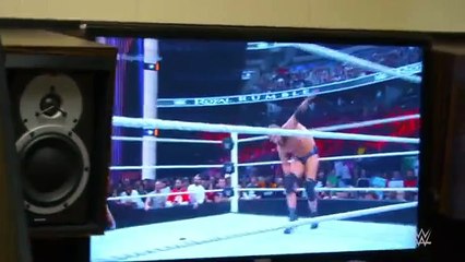 The McMahon family celebrates Triple H's historic victory  January 24, 2016