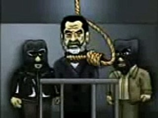 فلم كارتون اعدام الجرم اللقيط صدام ابن صبحه 2015