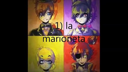 6 comic de five nights at freddy´s