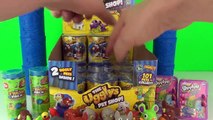 The Ugglys Pet Shop Surprise Cans Full Box Unboxing Toy Review   The Trash Pack Moose Toys