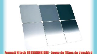 Formatt Hitech HT85NDMKITHE - Juego de filtros de densidad neutra combinada (85 mm 6 filtros