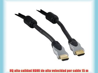 HQ alta calidad HDMI de alta velocidad por cable 15 m