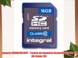 Integral INSDH16G10V1 - Tarjeta de memoria SecureDigital de 16 GB (clase 10)