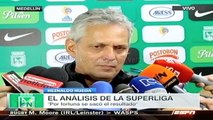 Reinaldo Rueda en la previa entre Nacional y Cali · Superliga 2016, vuelta