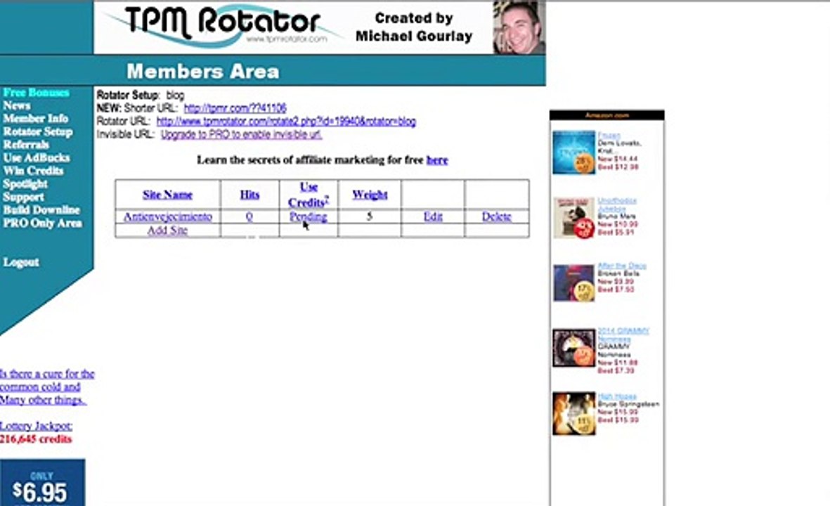 Como usar el TPM Rotator y crear varios rotadores