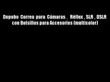 Dopobo Correa para C?maras ?R?flex  SLR  DSLR con Bolsillos para Accesorios (multicolor)