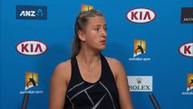Victoria Azarenka press conference (QF) | Australian Open 2016 (720p Full HD)