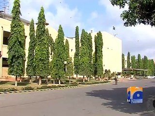 Leaking roofs of Sindh Assembly's new building