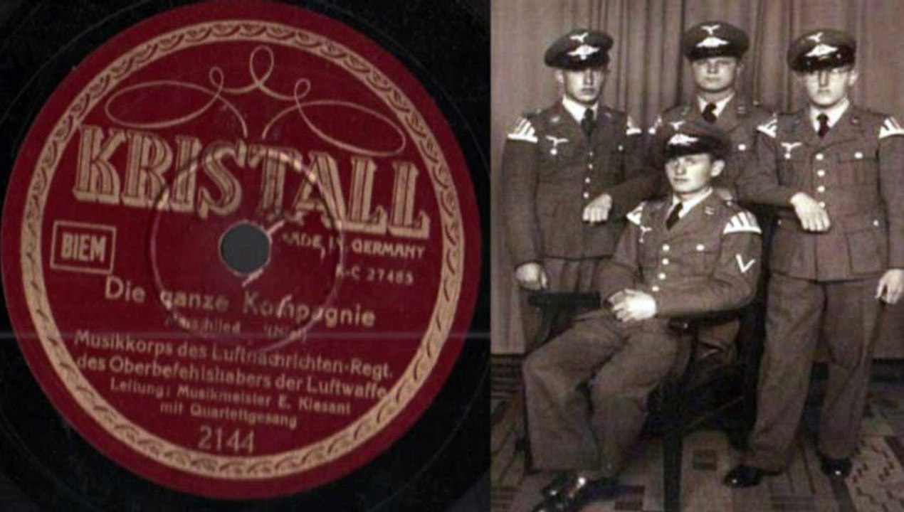 Die ganze Kompagnie Herms Niel Musikkorps der Luftwaffe Erich Kiesant
