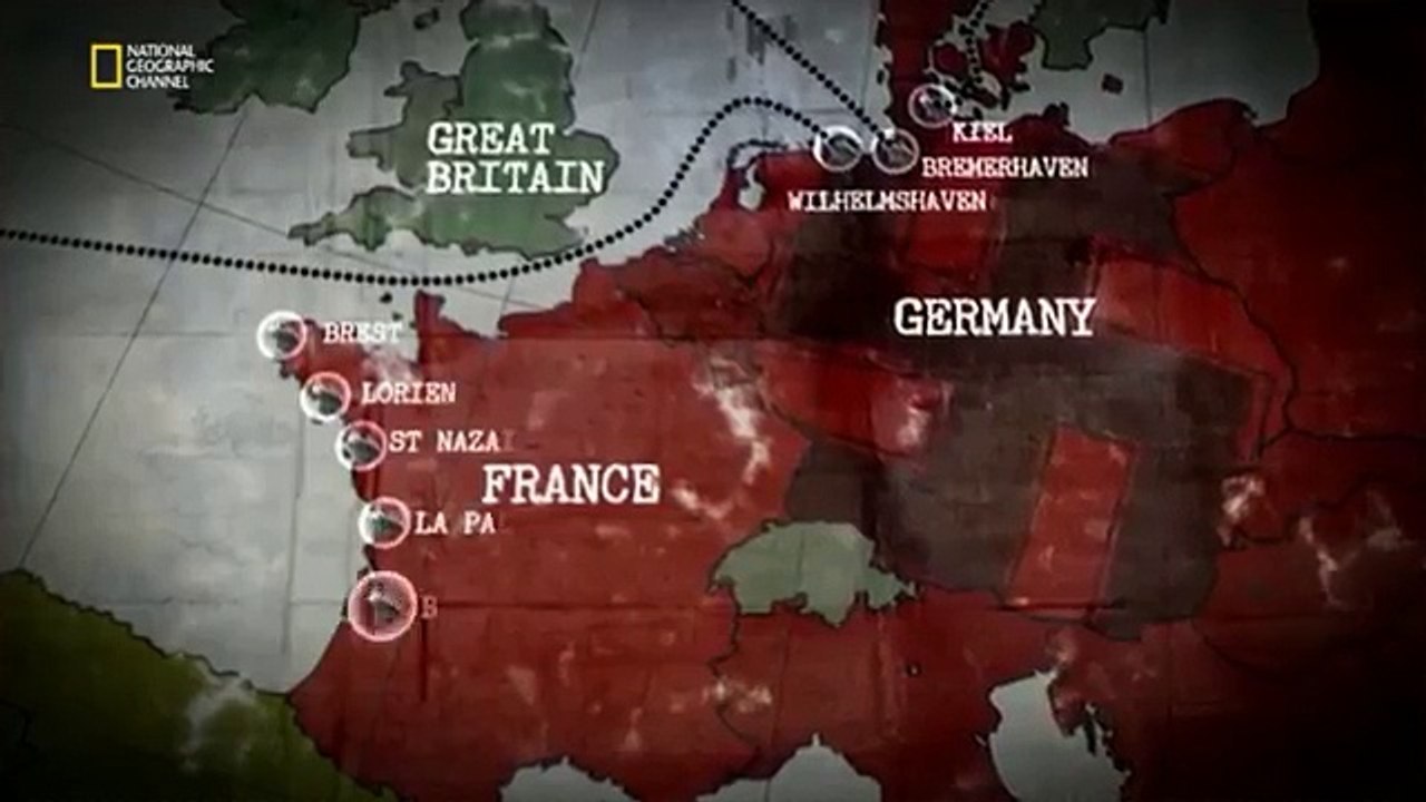 Nazilerin Mega Yapıları :  Denizaltı Üssü