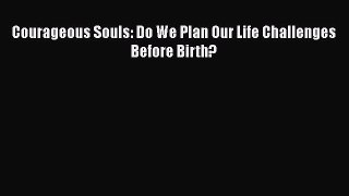 Courageous Souls: Do We Plan Our Life Challenges Before Birth?  Free Books