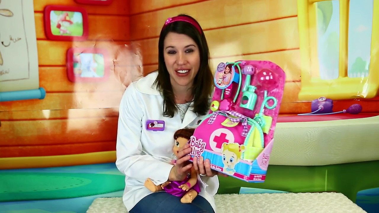 Baby Alive With Doc Sandra McStuffins + Doctors Bag & Kit Playset Toy Review by DisneyCar