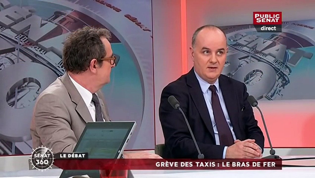 Vincent Capo-Canellas, invité du débat "Grève des taxis : le bras de fer" dans Sénat360 sur Public Sénat